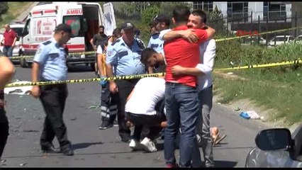 Hatalı Şerit Değiştiren Taksi Sürücüsü Kazaya Neden Oldu