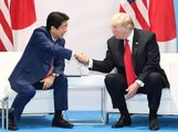 Trump and Japan PM talk 'grave' North Korea threat