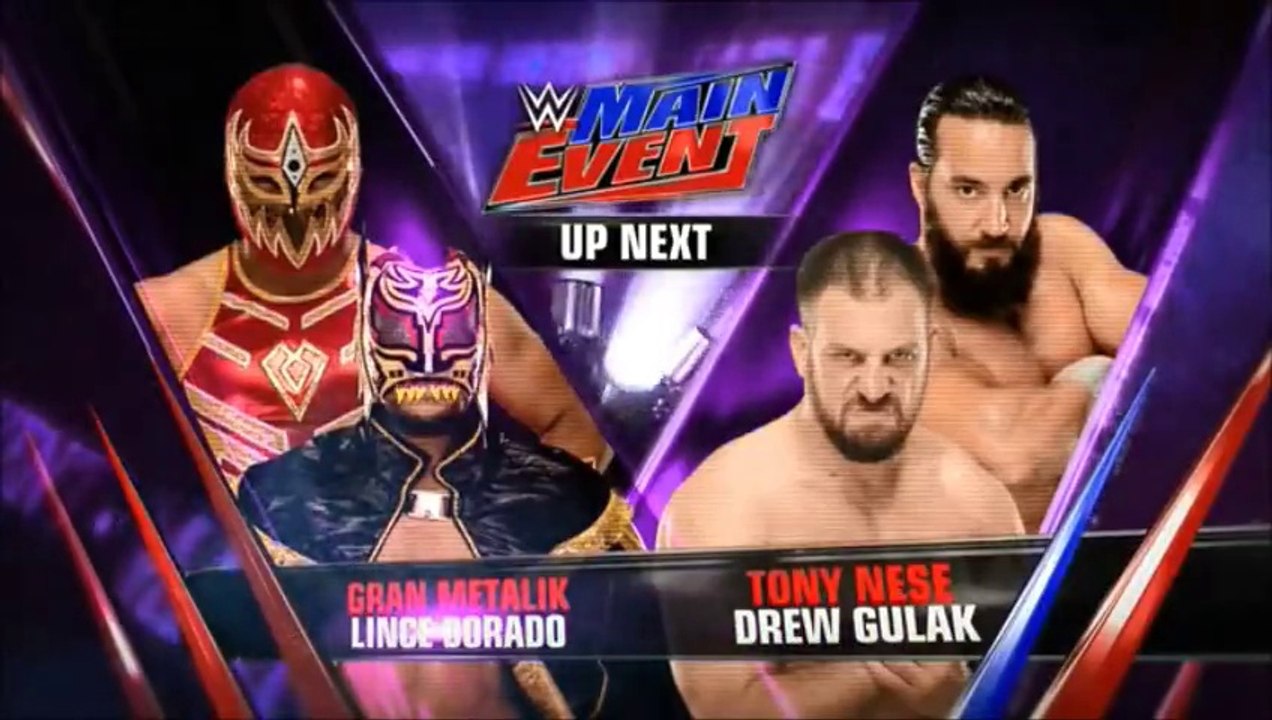 Lince Dorado Gran Metalik Vs Drew Gulak Tony Nese Video Dailymotion