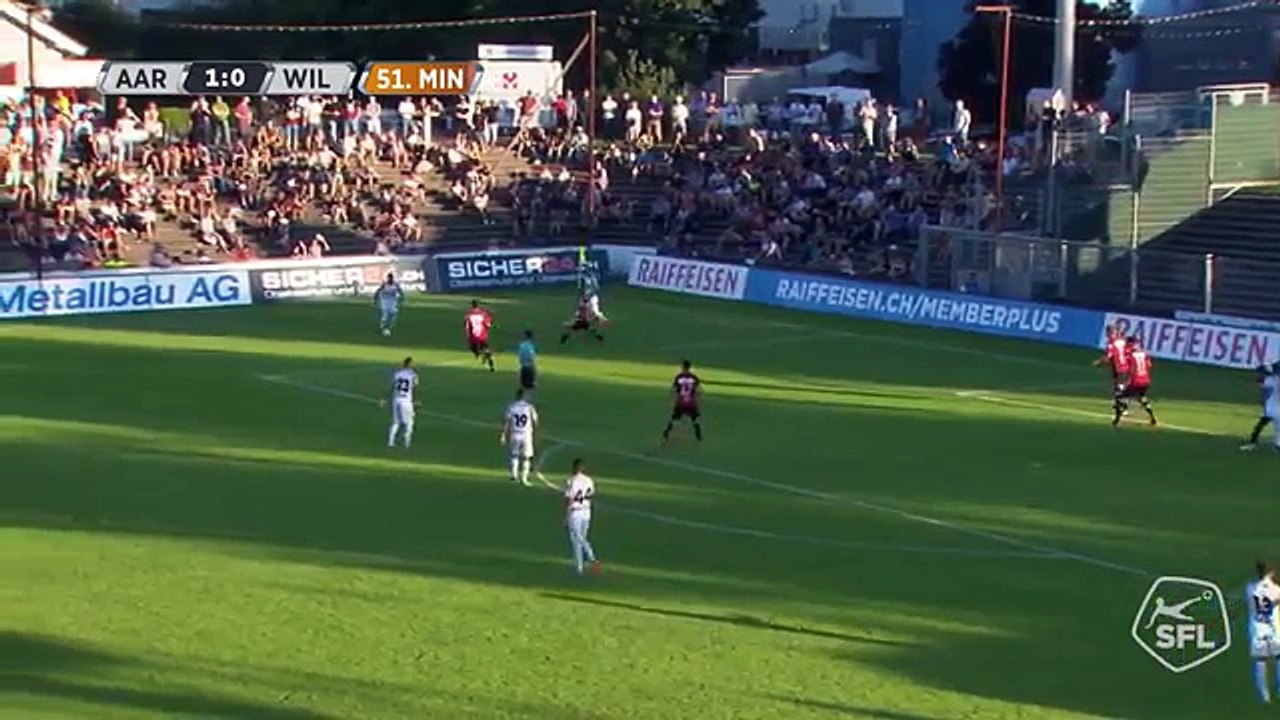 FC Aarau 2:2 FC Will ( Swiss Chellenge League 29 July 2017)