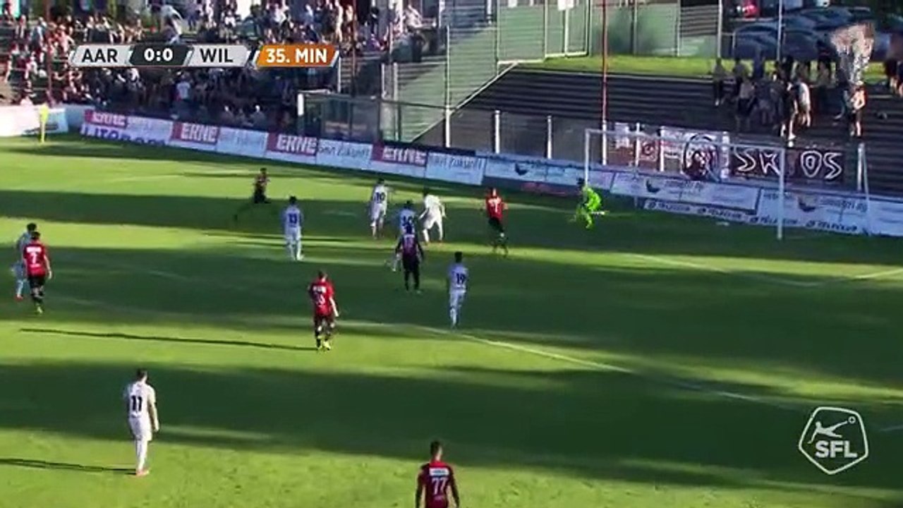 FC Aarau 1:0 FC Will ( Swiss Chellenge League 29 July 2017)