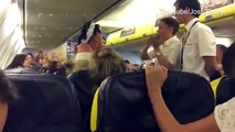 'Passengers cheer as rowdy women are kicked off Ryanair flight'