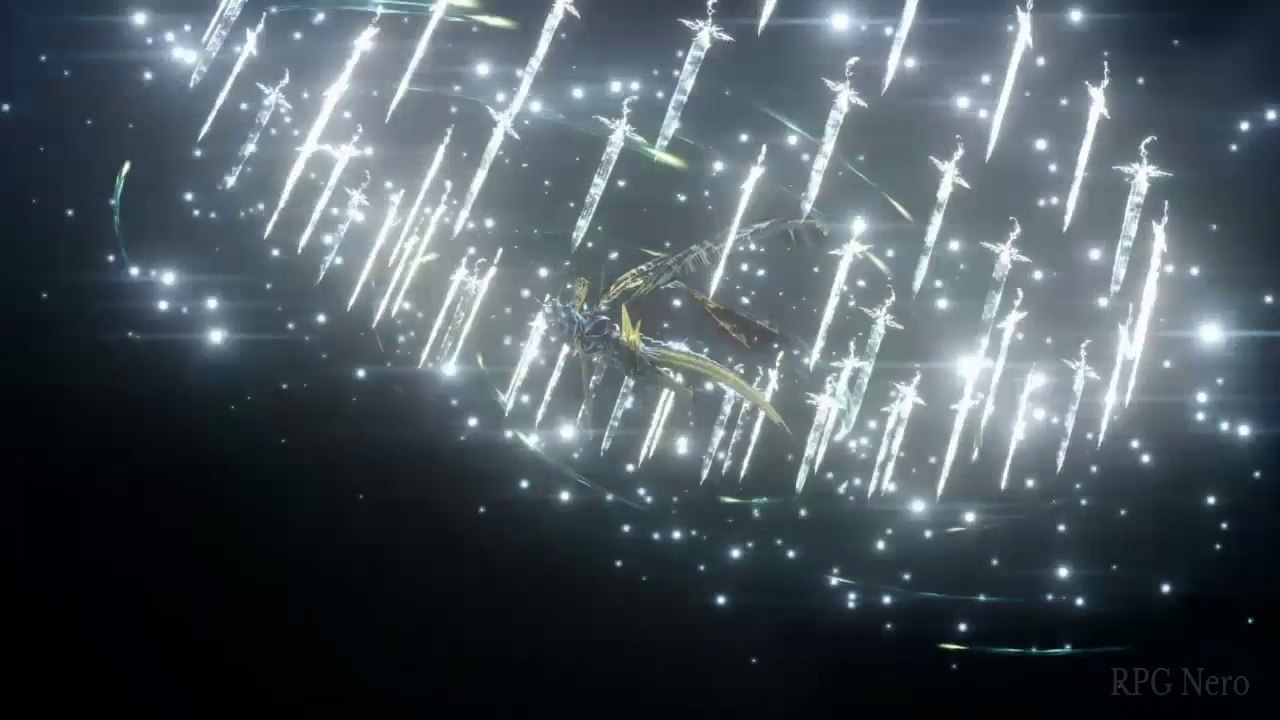 FF15 Ifrit vs Bahamut