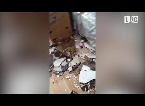 Roof Collapses Inside Domestic Abuse Survivors Refuge