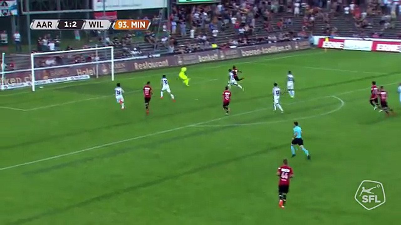 FC Aarau 2:2 FC Will ( Swiss Chellenge League 29 July 2017)
