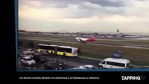 Turquie : Un avion est forcé d’atterrir d’urgence, une femme filme les coulisses terrifiantes (vidéo)