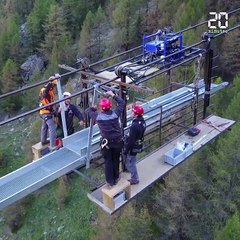 Le pont suspendu le plus long du monde inauguré en Suisse