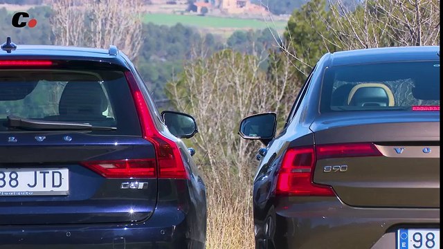 Volvo S90 vs V90 2017 ¿sedán o break Comparativa Prueba Test Review en español