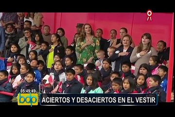 El impecable look de Pedro Pablo Kuczynski y Nancy Lange en Fiestas Patrias