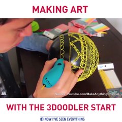 Bright Side - What an amazing imagination!Making Art with the 3Doodler Start
