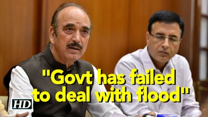 Modi government has failed to deal with flood situation: Congress