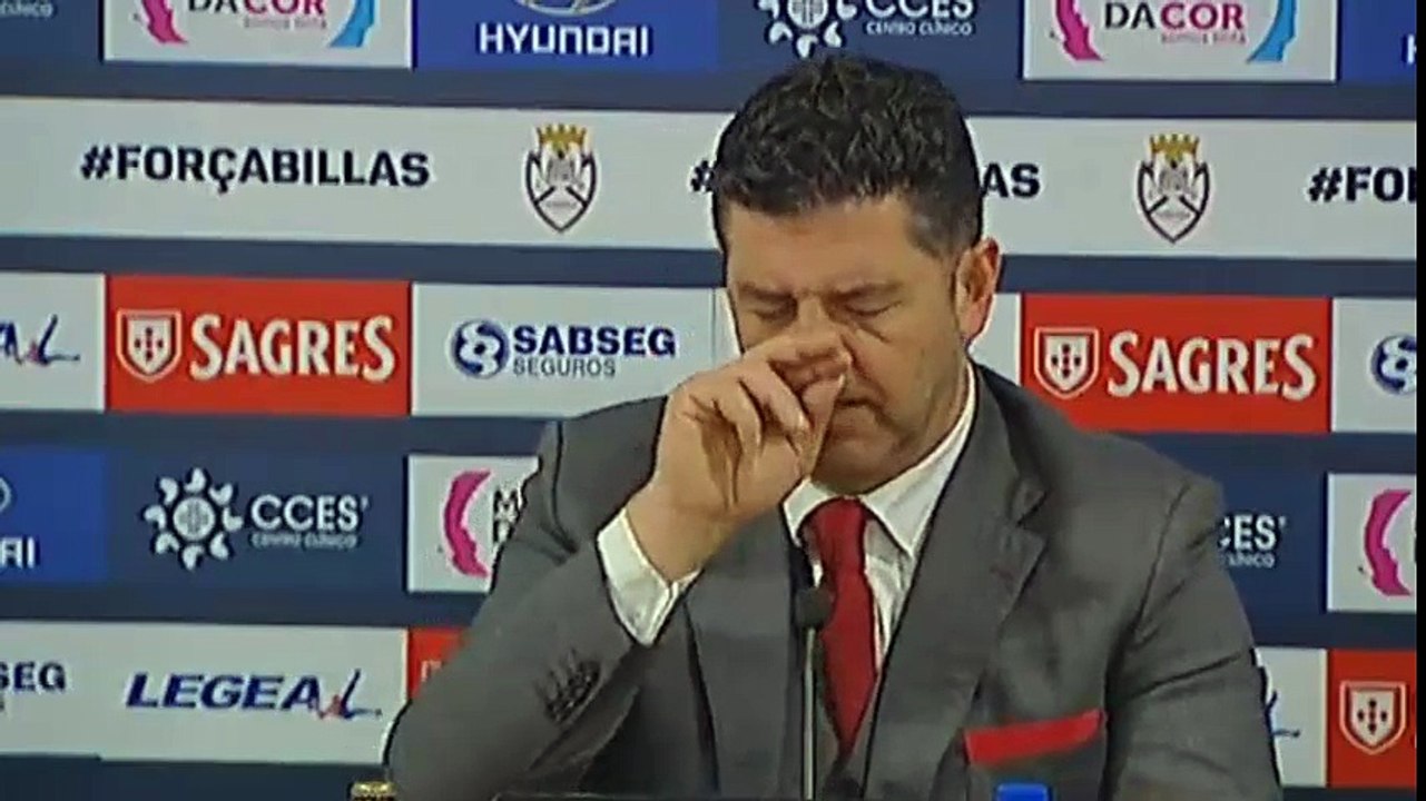 Rui Vitória e os parabéns à claque que... afinal não é claque