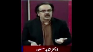 Nehal Hashmi or khawaja saad PTI main ja rha th Dr Shahid Masood