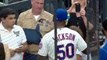 50 Cent Throws Out First Pitch at Mets Game - FUNNY