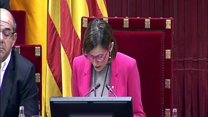 El TC suspende la reforma exprés del Parlament