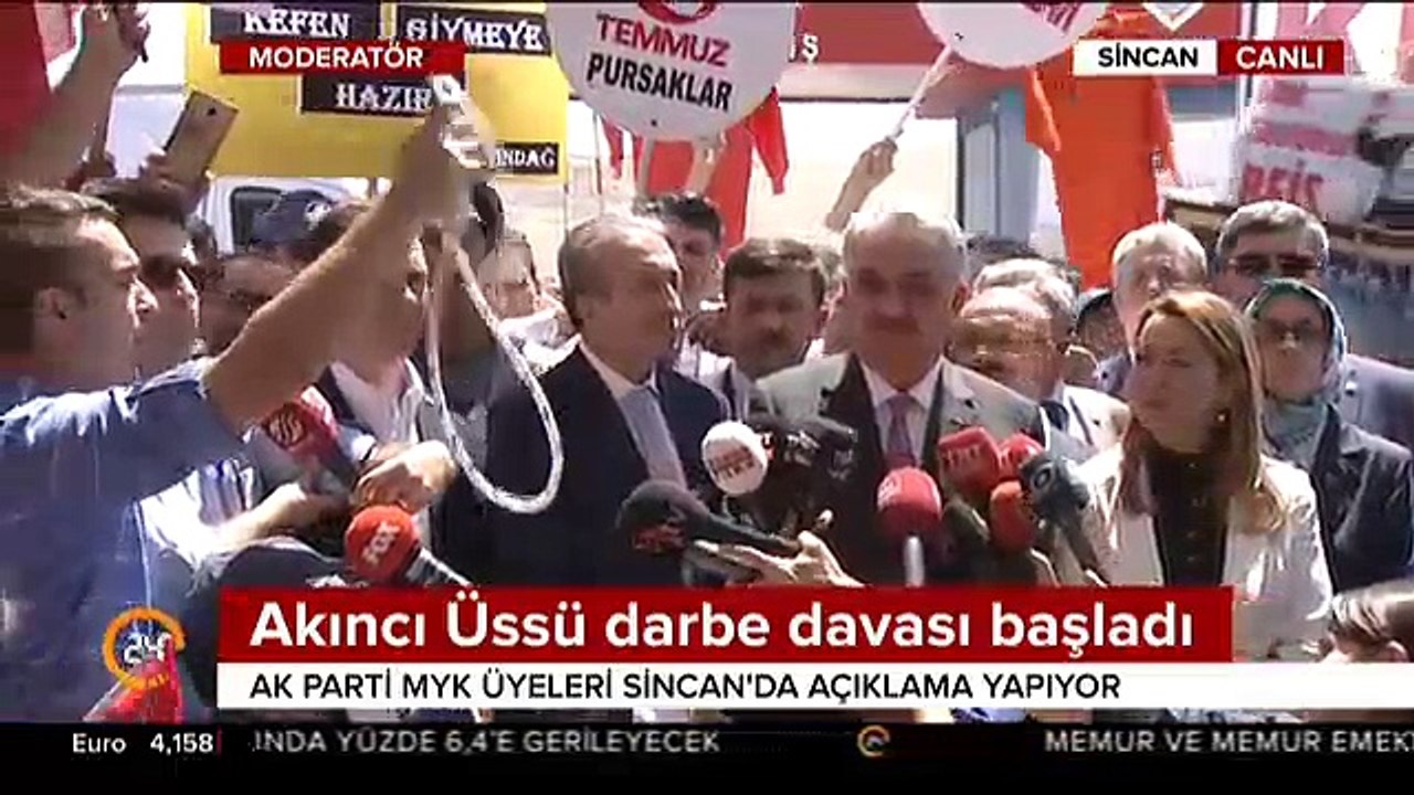 Darbe girişiminin komuta merkezi Akıncı Üssü davası başladı! FETÖ'cü teröristler hesap veriyor...