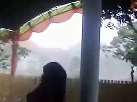 Storm stops after azan.!!!!!