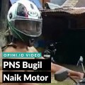 PNS Naik Motor Bugil