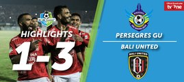 Highlight Liga 1 - Persegres Gresik United vs Bali United (1-3)