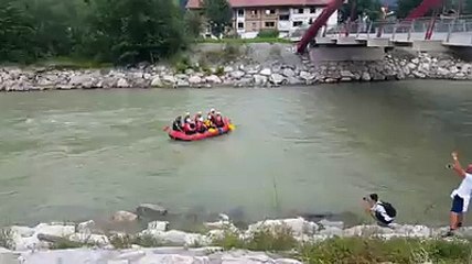 La Lazio si diverte col rafting 2