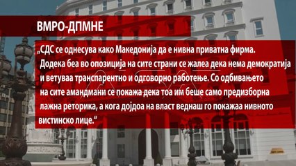 Дебатата за ребалансот од утре се враќа во Собрание