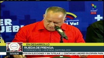 Diosdado Cabello: Es necesario que haya justicia para Venezuela