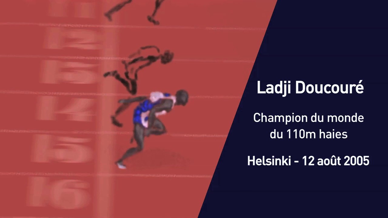 Athlé - Les grands moments : Doucouré, champion du monde du 110m haies