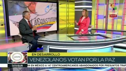 Nicanor Moscoso: La ANC va a ser la medida para traer la paz a Vzla.