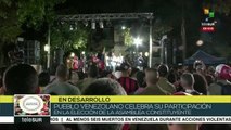 Festejan venezolanos con música el éxito de la Constituyente