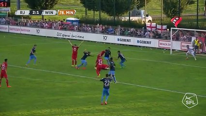 Rapperswil-Jona 3:1 Winteruth  ( Swiss Chellenge League 29 July 2017)
