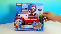 Paw Patrol Rescue Marshall EMT Ambulance Nickelodeon Unboxing Demo Review