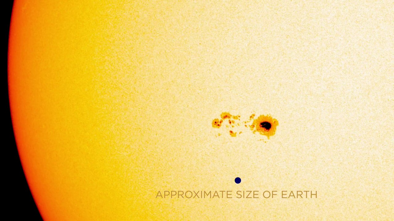 Regardez passer les taches solaires