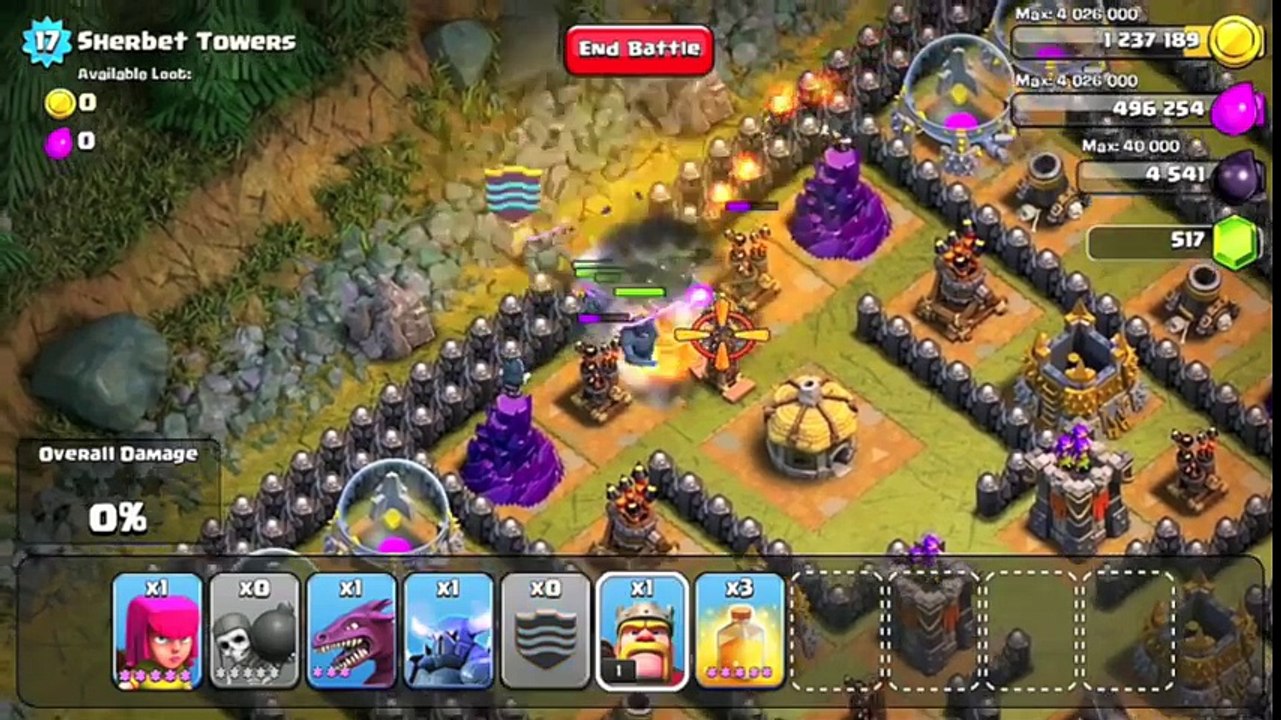 Clash of Clans Level 50 - Sherbet Towers