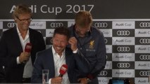 Lost in translation - Klopp helps out Simeone at press conference