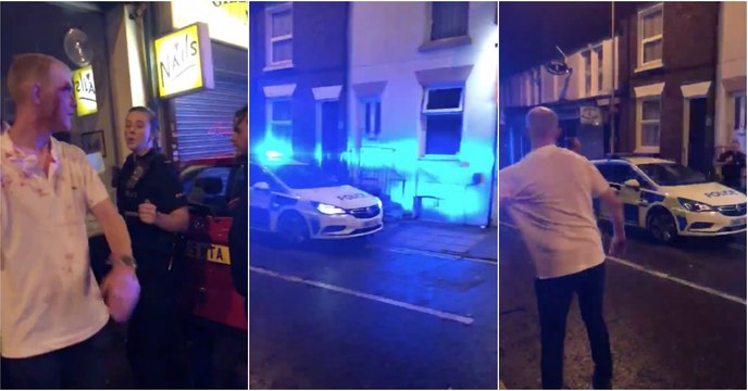 Polícia em modo Velocidade Furiosa estaciona carro à patrão