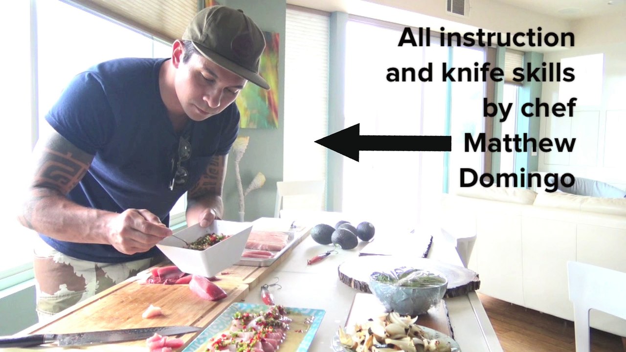 How to Cut Sashimi