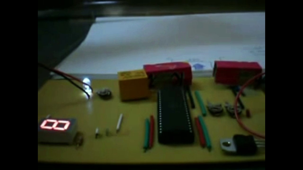 Microcontroller Project 8051 Automatic Room Light Controller
