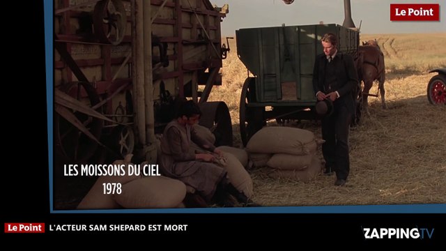 L’acteur Sam Shepard est mort à l’âge de 73 ans, retour sur sa carrière (Vidéo)
