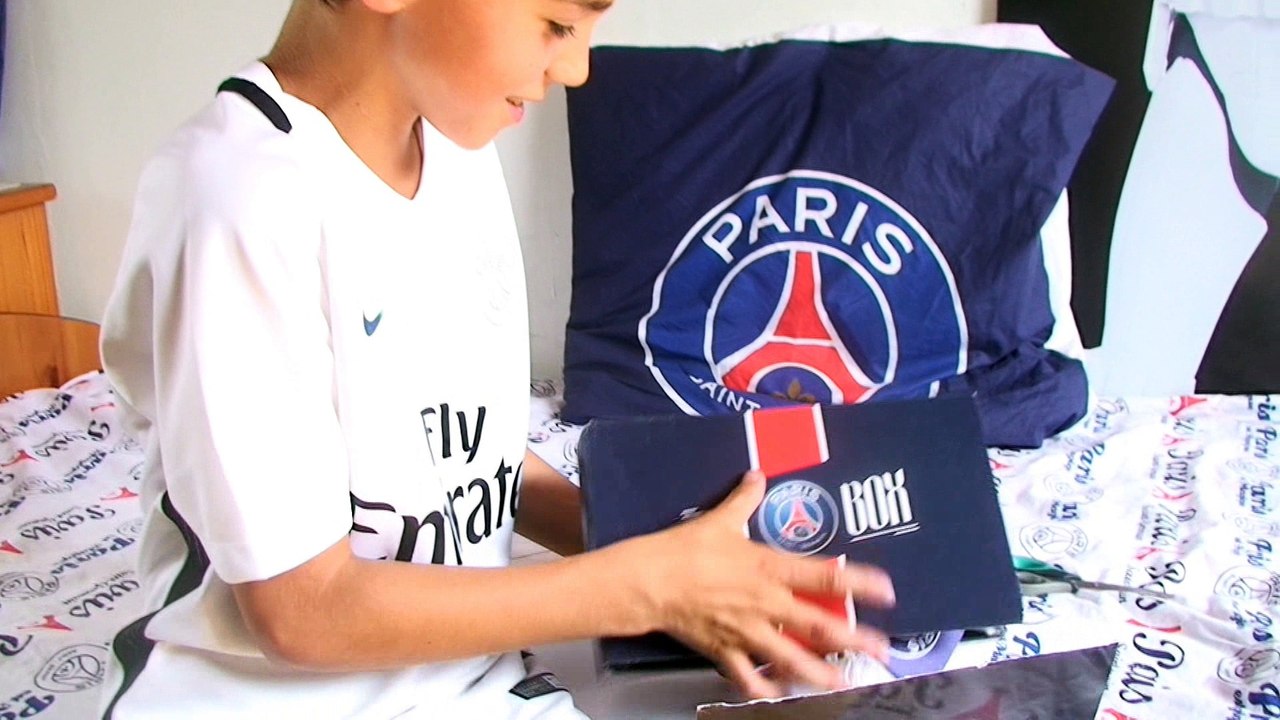 Nils teste la MyBoxPSG
