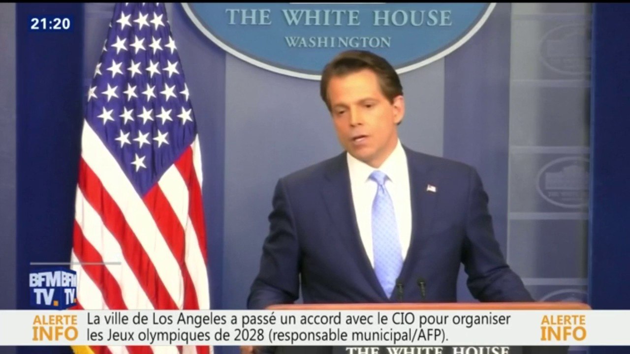 Anthony Scaramucci, nouveau directeur de la communication de Donald Trump, déjà révoqué