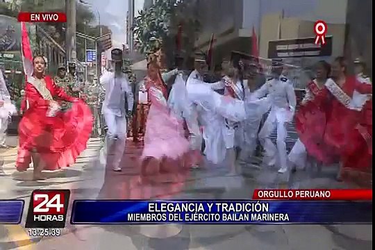 Orgullo Peruano: los miembros del Ejército que bailaron Marinera en Parada Militar