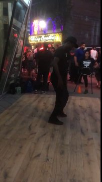 Bboy Capcom street show with Montreal Street Dancer crew Summer 2017