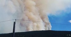 Wildfires Spread Towards Clinton, British Columbia
