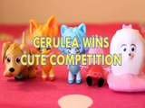 CERULEA WINS CUTE COMPETITION PETS PARADE LAVONIA PEPPA PIG GIDGET GLIMMIES Toys BABY Videos,  NICKELODEON , FAIRY , THE SECRET LIFE OF PETS