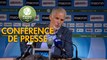 Conférence de presse AJ Auxerre - RC Lens (1-0) : Francis GILLOT (AJA) - Alain  CASANOVA (RCL) - 2017/2018