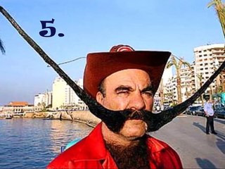 Top 10 Weird Beard Moustache