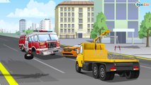 Camion de pompier EXTREME, Dépanneuse, voiture, beaucoup de véhicules | Compilation pour bébés