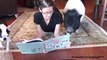 This Woman’s Pets And Pig Gather Around Her For An Adorable Bedtime Story
