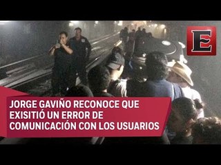 Mil 200 usuarios viajaban en tren de L1 durante corto circuito