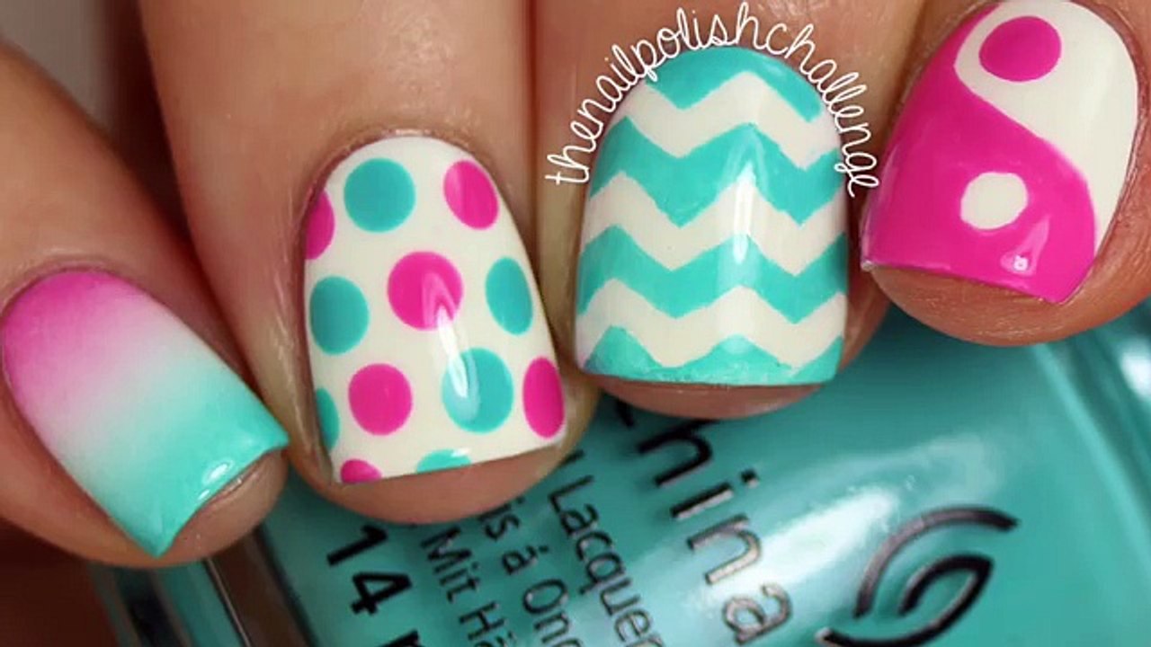 Dessins facile ongle Quille tutoriel Pt 2 4 art ||